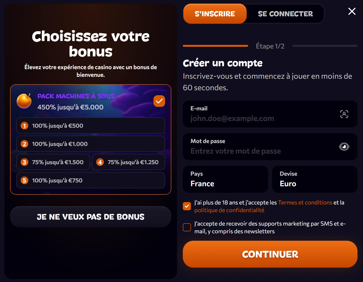 Hoe registreer je je bij Aphrodite Casino